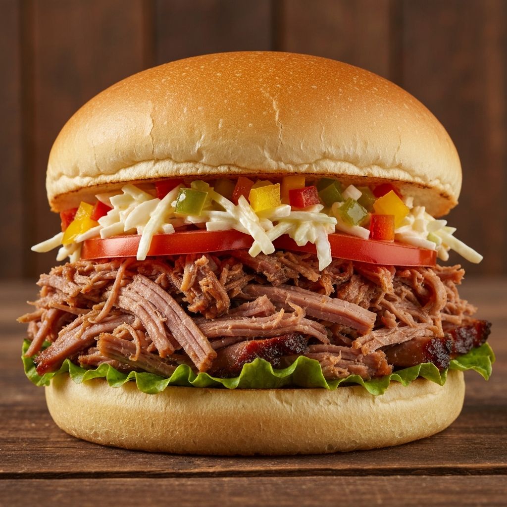 BBQ Pulled Pork with Relish